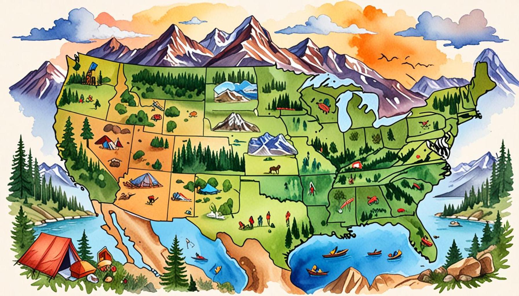 Breaking Iconic Trails: Adventure Routes in the Mountains of the USA