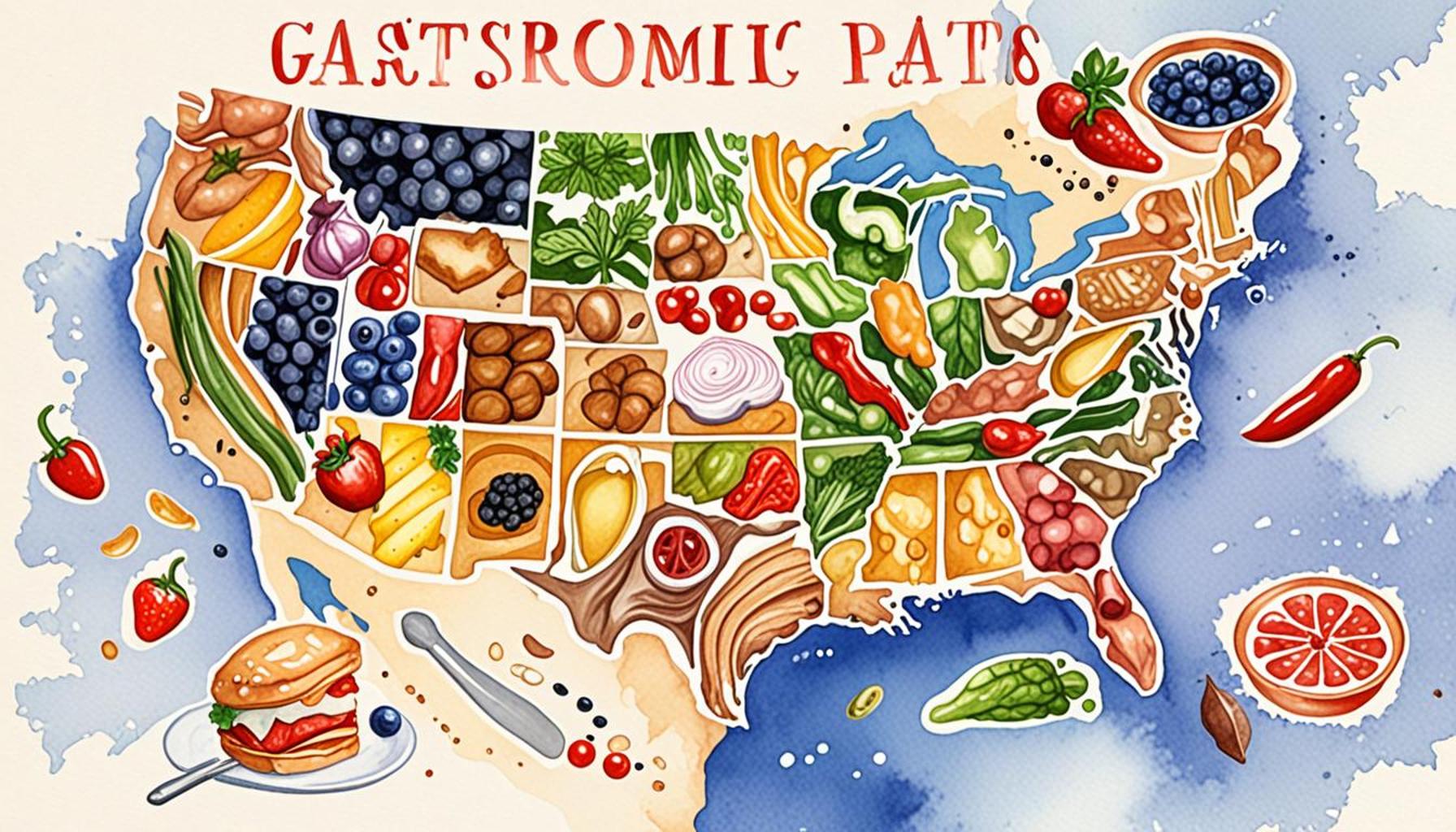 Gastronomic Pathways: Exploring the Regional Cuisine of the United States in Adventure Travels