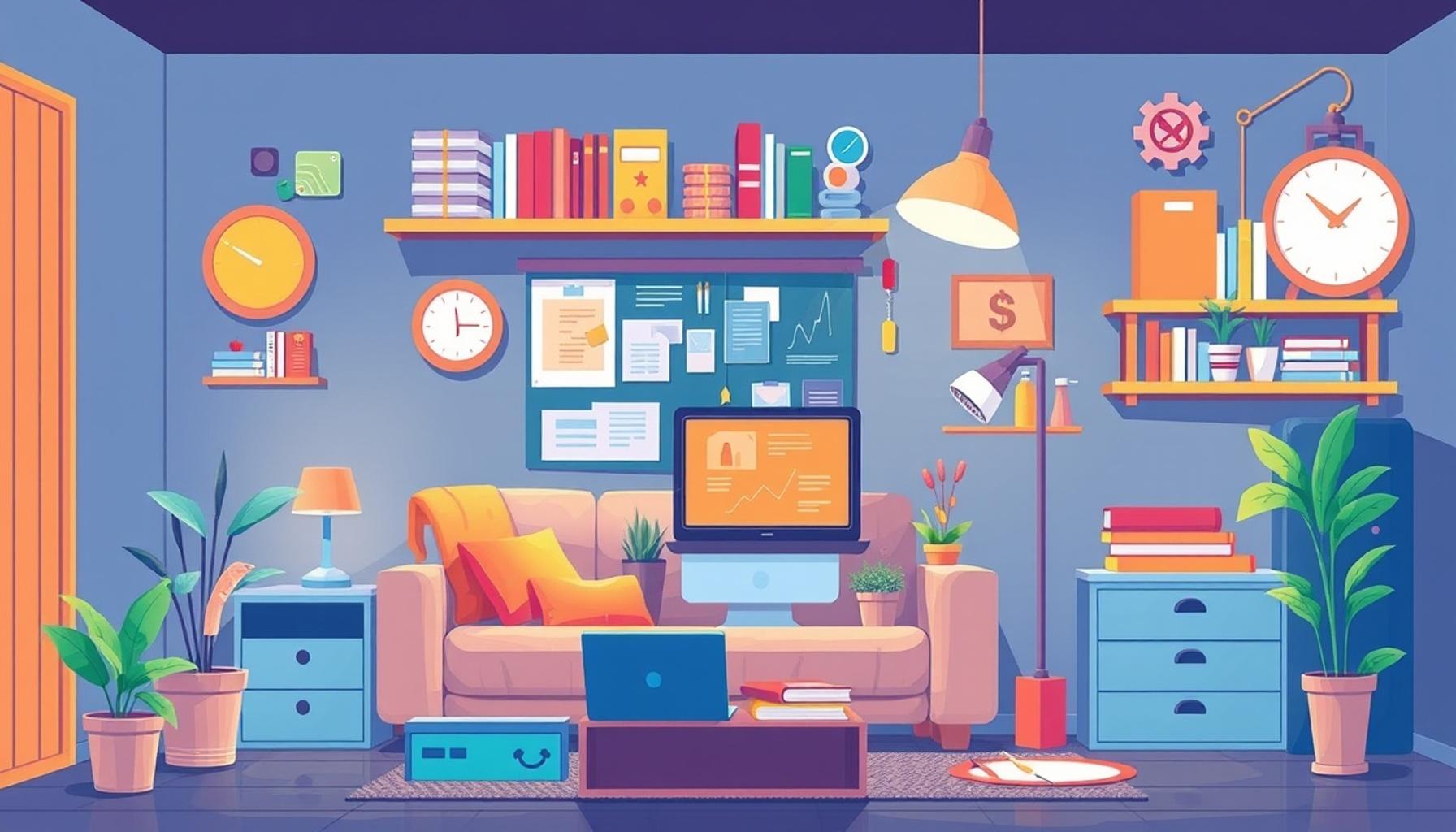 The Role of Digital Organization in Achieving Space Efficiency at Home