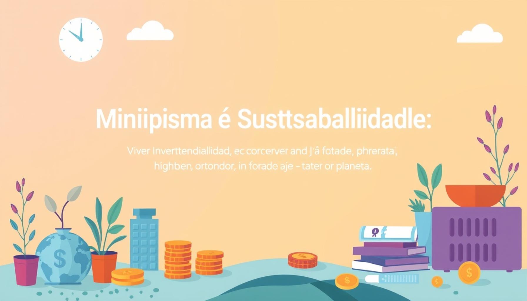 Minimalism and Sustainability: Living Intentionally with Less for the Good of the Planet